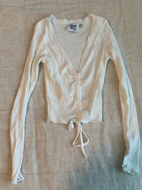 Princess Polly Top US4 White